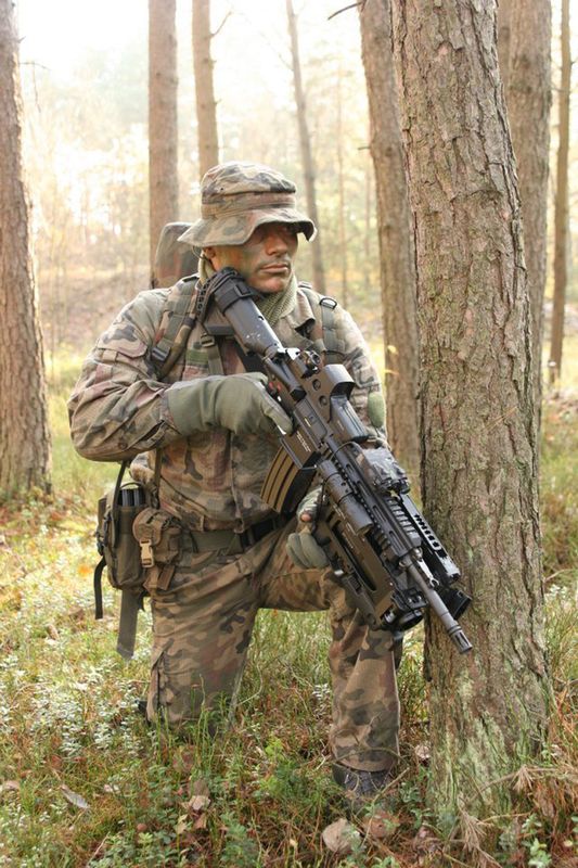 Polish GROM Photos AK Rifles